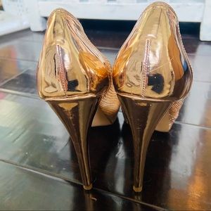 Charlotte Russe Kydee Open toed mesh 5" Stilettos